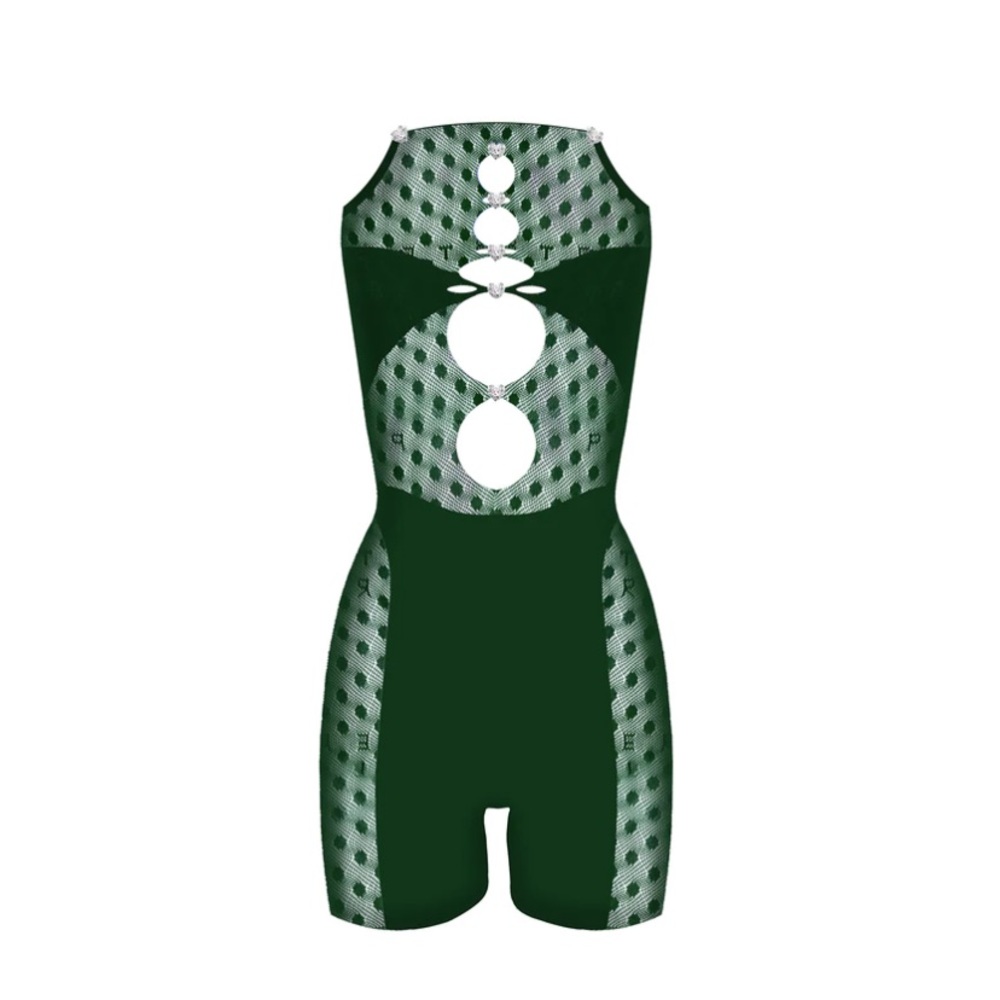 Poster girl Jetta jumpsuit forest green